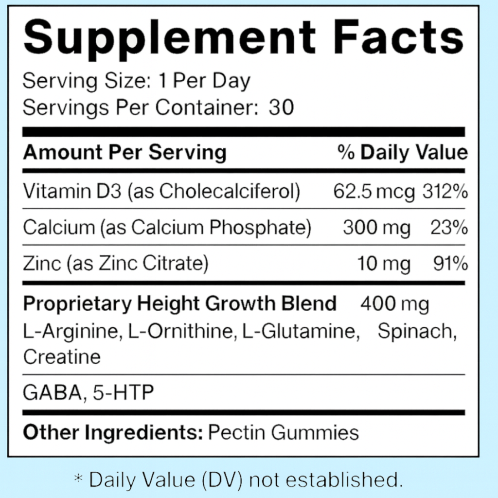 TallBite - Heightener Gummies