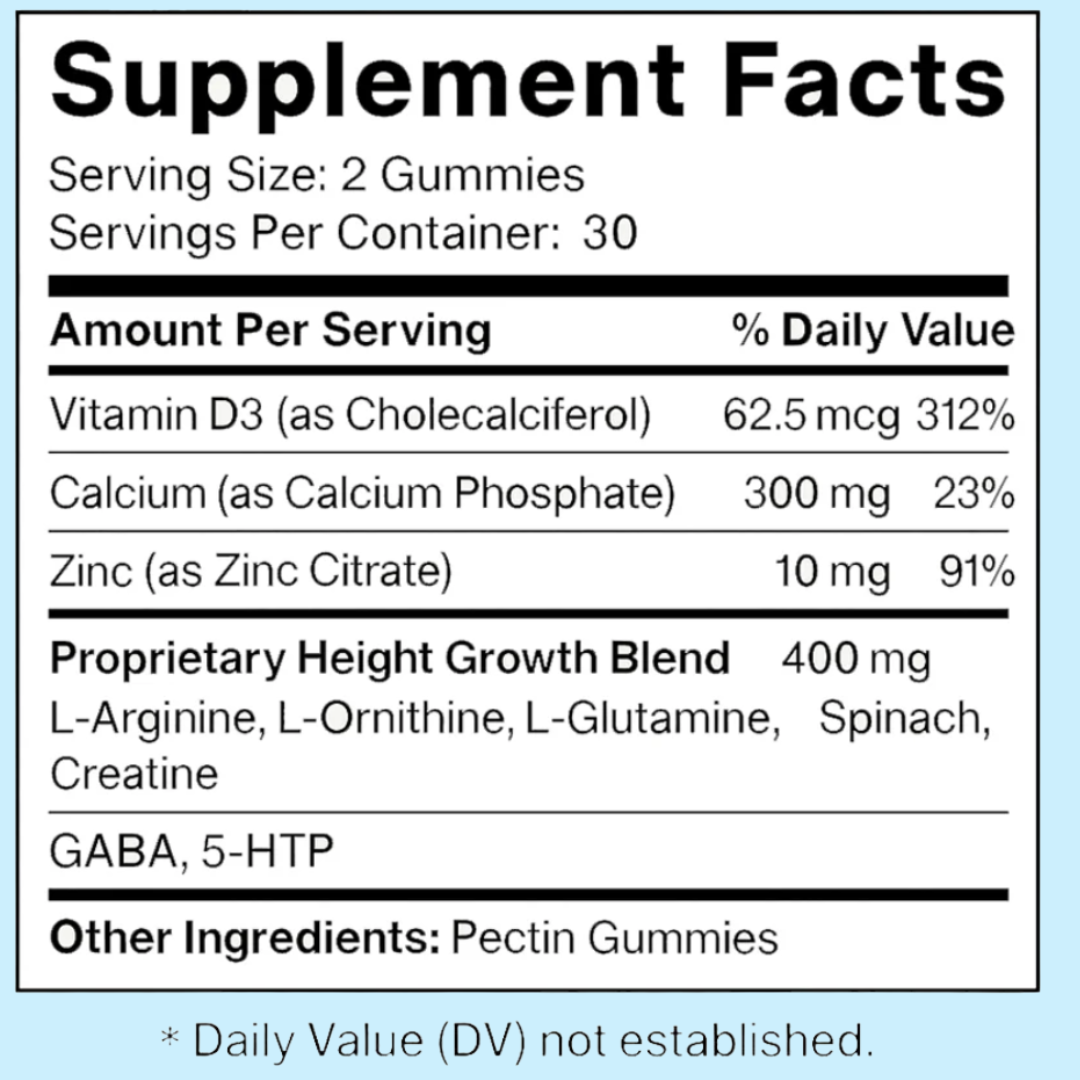 TallBite - Heightener Gummies